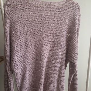 Jolt Sweater: Purple Sweater - Size Medium